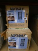 Forty eight Nikwax Spray-On Fabric and Leather Proof (300ml).