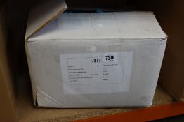 One boxed BD Trading refined shea butter (Size: 25kg).