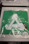 An as new Palace Hesh Mit Fresh T-shirt in green (L).