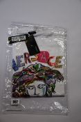 An as new Versace Logo t-shirt (Size 36 - RRP £830).