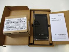 An as new Zebra TC200J touch computer (TC20 - Android 7.X, 2GB/16GB, WLAN, Bluetooth, SE2100 1D/2D