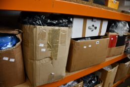 A quantity of as new clothing and bags etc.