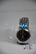 An as new Tissot T-Sport PRC-200 men's silver wrist watch (RRP £405) (No Box).