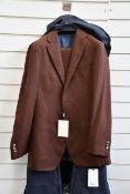 An as new Suit Supply Havana Patch jacket (98/40L - RRP £259), Brentwood trousers (50/34 - RRP £140)