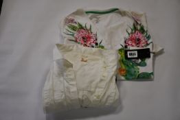 A Marc Cain blouse (Size N4?) (RRP £94) and a Marc Cain top (Size N5?) (RRP £61).