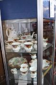 A quantity of Royal Albert Country Roses to include teapot, coffee pot, sugar bowls tea/coffee cups,