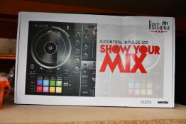 A boxed as new Hercules DJ Control Inpulse 500.