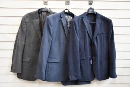 Two Ben Sherman suit jackets (1 x 52