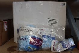 Fifteen packs of five Drench No Rinse shampoo and conditioning caps.