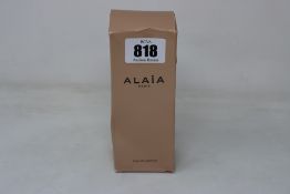 A boxed as new Alaia Paris eau de parfum (100ml).