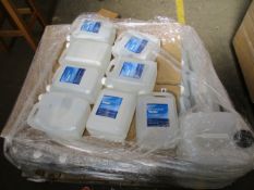 A quantity of demineralised water (Approximately 45 bottles, all 5ltr except for 1 x 25ltr).