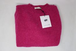 An as new Mackintosh Hutchins crew-neck jumper (XL - RRP £160).