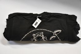 Ten as new The Great Frog London vintage reissue 70's UFO T-shirts in black (S).