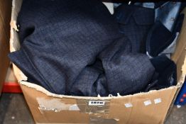 Five as new Racing Green overcoats (Two styles, assorted sizes).