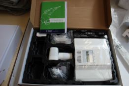 A boxed Visonic PG2 PowerMaster GT64 Standard Kit (Some parts may be missing).