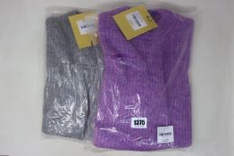 Two as new Resume Amora knit sleeveless sweaters (Both EU 38 - RRP £90 each).