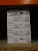 Ten boxed as new Honeywell T4360 Frost Thermostats.