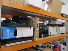 Printers and monitors to include an HP OfficeJet Pro 8710 all-in-one printer (Some items to be