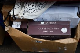 A quantity of as new footwear to include Etnies, DC, Pavers, Outside the Box and TQ Gold (