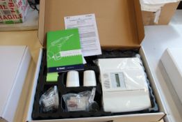 A boxed Visonic PG2 PowerMaster GT64 Standard Kit (Some parts may be missing).