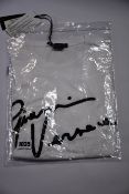 An as new Versace Signature T-shirt in white (M - RRP £350).