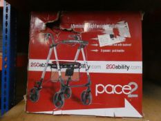 One boxed 2GOability Pace2 Rollator.