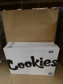 Five as new GlowTray x Cookies SF LED rolling glow rechargeable light trays (RRP £30 each).