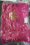 Fifteen women's as new Disney Poison Apple T-shirts in pink (All L - RRP £16 each).