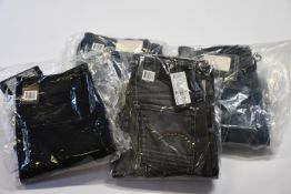 Three pairs of as new G-Star Raw jeans (All W38, 2 x L28, 2 x L30).