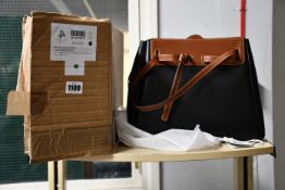 An as new Loewe Lazo shopper bag in black (RRP £1750).