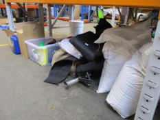 A small quantity of garden/outdoor related items to include a Katsu Submersible Pump, Sunflower