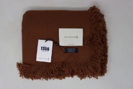 An as new Macintosh merino wool fringe scarf (RRP £245).