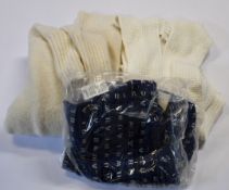 Two as new Simonett Nanu knitted bralette crop top (Size S/M - RRP £55 each), a Scotch & Soda