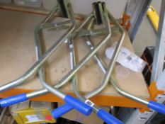 Three Silverline 700mm Kerb Tongs.