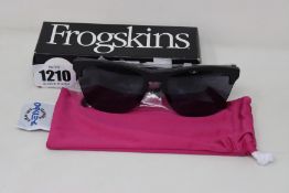 A pair of as new Oakley Frogskins Lite sunglasses and a pair of Oakley glasses frames.