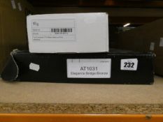 One boxed Abode Ludlow Bridge antique bronze kitchen tap and one boxed Hudson Reed Tec Crosshead 3