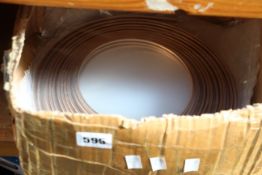 Ten coils of as new Automec 4.76mm x 0.71mm copper brake pipes.