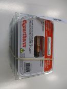 Six packs of five as new Hypertherm 220842 Electrodes (Torch series compatible on: PMX45XP/65/85/