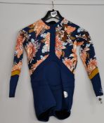 A women's as new Rip Curl Madi long sleeve boyleg Springsuit (Size 8).