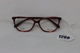 A pair of as new Mulberry glasses frames (RRP £179).