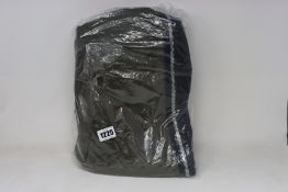 An as new (Di)vision upcycled split military vest (M).