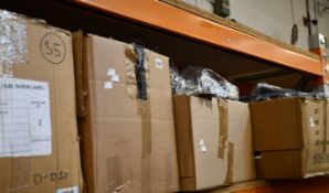 A quantity of assorted as new clothing and related items.