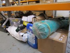 A quantity of miscellaneous, mainly industrial items.