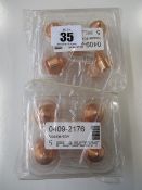 Six packs of five 0409-2176 - SAF OCP150 Nozzles 60A.