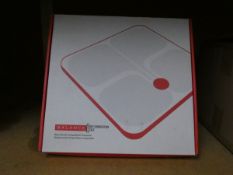 Six boxed as new Balance Body Composition Scales.
