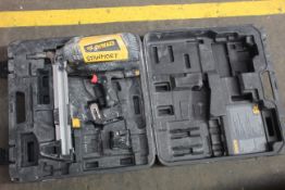A pre-owned DeWalt C5 Tack-It Nail Gun in Carry Case with battery.