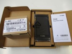 An as new Zebra TC200J touch computer (TC20 - Android 7.X, 2GB/16GB, WLAN, Bluetooth, SE2100 1D/2D
