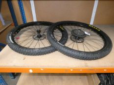 Two Rodi Alloy 6063/ETRTO 622x30C wheels with Maxxis Tubeless Tyres.