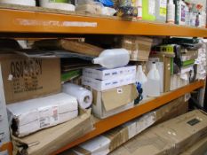A quantity of miscellaneous stationery and related items to include an as new Dymo label Manager