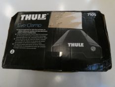A boxed as new Thule Evo Clamp 7105 (Contents 4 feet).